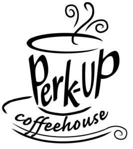 Perk-up coffeehouse logo