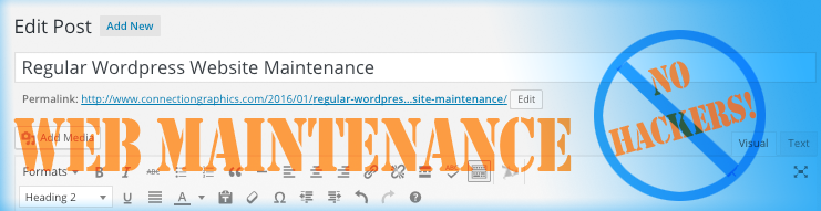 regular wordpresswebsite maintenance-no-hackers!