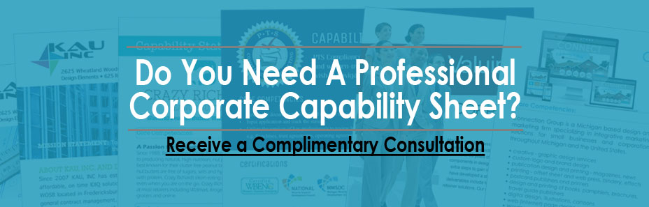 Do you need a professional corporate capability statement - free consultation